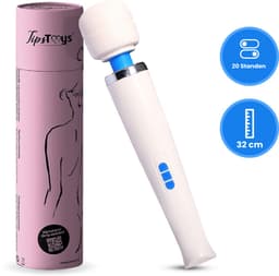 TipsToys® Dildos Vibrator - Magic Wand Love Massage - Sekspeeltjes Vibrator voor Vrouwen - 32 cm - Massage Spieren - Sex Toys — thumbnail 1