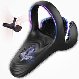 Luxe Vibrerende Cockring – Cockring met 10 Vibratie Standen – Penisring – Cockring – Discreet & Oplaadbaar – Seksspeeltje voor Mannen en Koppels — thumbnail 1