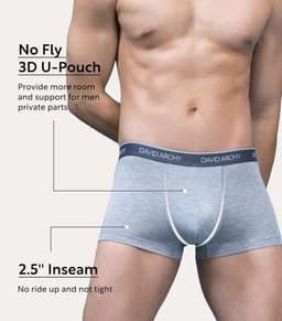 Heren Slips Pak van Ademend en Superzacht Bamboe/Viscose - Comfortabel Ondergoed met Gulp — thumbnail 5
