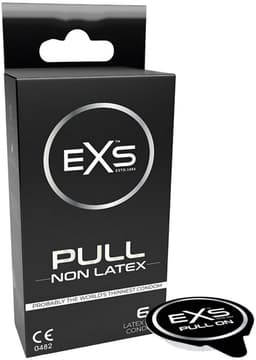 EXS Pull On Unique - 6 latexvrije condooms met pull-on strip — thumbnail 10