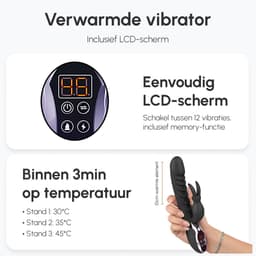 Intimate Desires® - Pleasure Box - Clitoris Stimulator - Magic Wand Vibrator - Verwarmde Vibrator - 3 in 1 set - Oplaadbaar - Sex toys voor Vrouwen - Seksspeeltjes — thumbnail 4