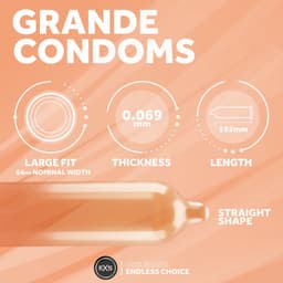 EXS Grande Extra Large condooms (64mm) 12 stuks — thumbnail 3