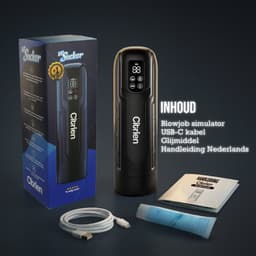 Citrien Lil' Sucker Blowjob Simulator met Stoot & Zuigstand, Vibratie & Warmtefunctie, Ultra Realistische Pocket Pussy & Masturbator voor man, de voorloper in Sex Toys voor Mannen met Gratis Glijmiddel — thumbnail 6