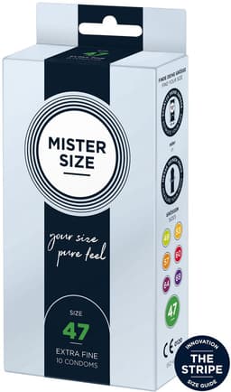 MISTER SIZE 47 Ultra Dunne XS condooms 10 stuks (verkrijgbaar in 7 maten) — thumbnail 7