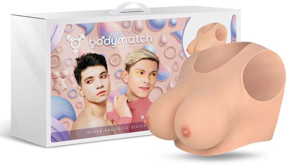 Bodymatch - Bowie - Realistische Siliconen Borstprothese - Cup E — afbeelding 1