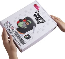 Honden Masker Rood Groen Zwart – Puppy Play Masker – Verstelbaar & Comfortabel – Uniseks BDSM Accessoire – Kinky Pleasure® — thumbnail 4