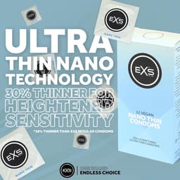 EXS Nano Thin ultra dunne condooms 100 stuks — thumbnail 3
