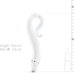 Gildo - Glazen G-Spot/Prostaat Dildo No. 14 - 18 cm — thumbnail 2
