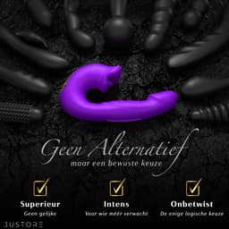 Pleasure Intense X³ – Ultra Violet – 3 in 1 Likkende Tong Vibrator voor Vrouwen – G-Spot Satisfyer & Clitoris Stimulator – Rabbit Tarzan Vibrator – Sex Toys voor Koppels – Seksspeeltjes voor Mannen — thumbnail 8