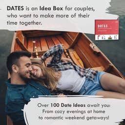Romantisch Date Night Spel voor Koppels met 40 Activiteiten en 80 Gesprekskaarten – Ideaal voor Thuis en Buiten — thumbnail 4