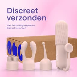 Pure Pleasure® Vibrators voor Vrouwen - Mini Bullet Vibrator - App & 3 Opzetstukken – Clitoris Stimulator – 10 Vibratiestanden – Oplaadbaar – Waterdicht – Roze – Compact Formaat — thumbnail 8