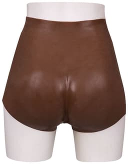 XX-DreamToys - Ultra Realistische Bodysuit Male-to-Female - Drag Queen - Vrouwentorso met Vagina - Bruin S — thumbnail 3
