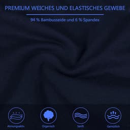 Heren Boxershorts Lange Pijpen van Ademend en Zacht Bamboe Ondergoed — thumbnail 2