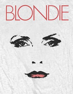 Officieel Blondie Staredown T-Shirt Dames Skinny Fit - Wit Katoen — thumbnail 2