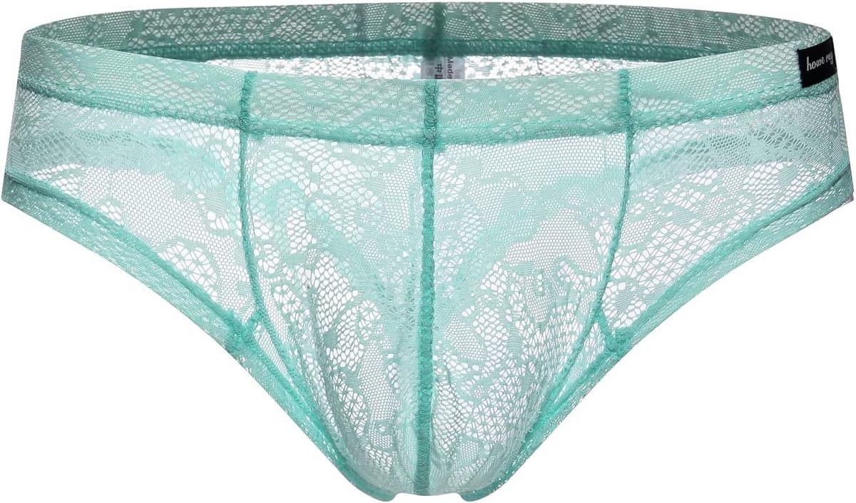 Heren Ondergoedslip van Zachte Kant - Sexy Bikini Slip in Verschillende Kleuren — afbeelding 1
