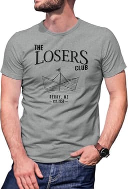 Heren T-Shirt met enge Clown Ontwerp - Film Thema Kleding — thumbnail 2