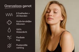 ToyDesire® Personal Massager - Vibrator voor Vrouwen - Krachtige Clitoris Stimulator - 100% Intensere Stimulatie - 20 Standen - Fluisterstil - Sex Toys voor Vrouwen - Kleur Rose — thumbnail 3