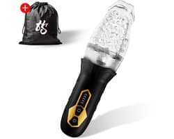 HappySexy Blauw Pocket Pussy vibration / Electrisch Pornstar - Sex toys voor mannen automatisch – Elektrische Blowjob Masturbator man - Masturbators Vibraties - Kunst vagina - Kunstkut Nep kut- Kunstvagina met vibrator