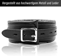 DOWO® - Halsband - Body Bondage - Kunstleer - Sexy Lingerie - Erotiek Riem - SM - BDSM - Sex Toys voor Koppels - Seksspeeltjes voor mannen en vrouwen — thumbnail 3