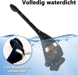 DOWO® - Vibrerende Cockring - Penisring - Cockring Vibrerend - Cockring - Vierdubbele Stimulatie - 9 Vibratiestanden - 4 in 1 - pik, ballen, kont, anaal & prostaat Stimulator - Cock Ring Siliconen - Sex toys - Seksspeeltje voor Mannen & Vrouwen — thumbnail 7