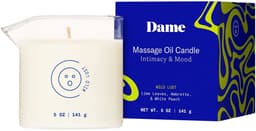 Dame Products – Massage Oil Candle – Wild Lust Lime — thumbnail 4