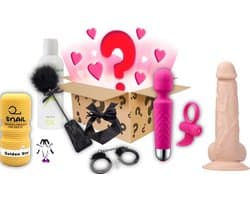 TipsToys® Tease Love Box Erotische Geschenkset - Gift Box Uitdagende Seks Speeltjes - Sex Toys voor Vrouwen Mannen