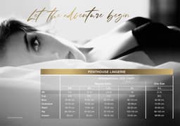 Penthouse Lingerie Hottie - Erotische Catsuit met Jarratels - Maat XL - Zwart — thumbnail 6
