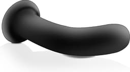 Banoch | Dildo Curvzz Black Large | zwart siliconen | zuignap | Ø 3,2 cm | 20 cm — thumbnail 2