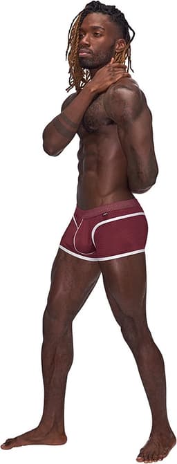 Male Power Mini Short - L burgundy Medium — thumbnail 4