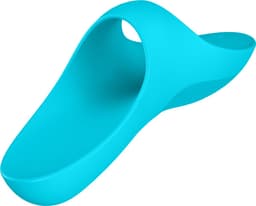 Satisfyer, vibrator, vingervibrator, 'Teaser', met batterij, medische siliconen, 12 cm — thumbnail 1