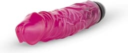 Jelly Supreme - Realistische Vibrator - Roze/Glitters — thumbnail 4