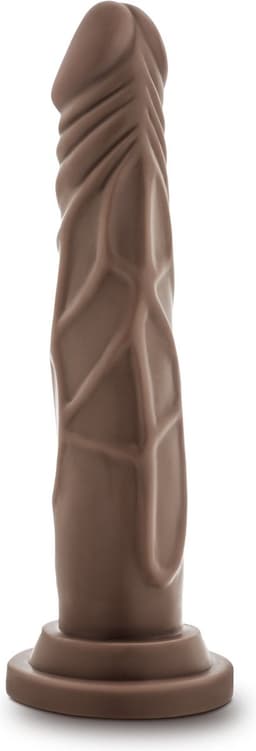 Dr. Skin - Realistische Dildo Met Zuignap 19 cm - Chocolate — thumbnail 3