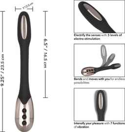 CalExotics - Volt Electro Spark - Vibrators Electro Zwart — thumbnail 8