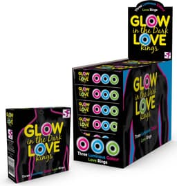 Glow in the Dark Love Rings — thumbnail 2