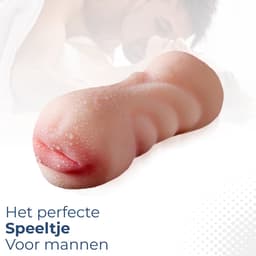 Lana Realistische 2 in 1 Masturbator Voor Man – Pocket Pussy – Sex Toys Mannen – Kunstvagina en Mond – Blowjob - Masturbator — thumbnail 2