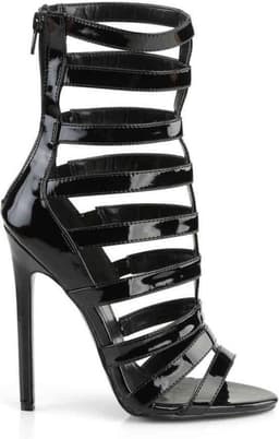 Pleaser Hoge hakken -38 Shoes- SEXY-52 US 8 Zwart — thumbnail 5