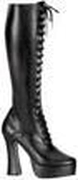 Pleaser - ELECTRA2023 Kniehoge laarzen - US 8 - 38 Shoes - Zwart — thumbnail 3