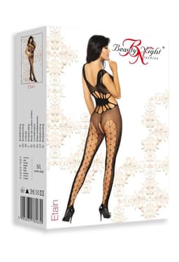 Beauty Night Etain bodystocking zwart S/L S t/m L — thumbnail 4