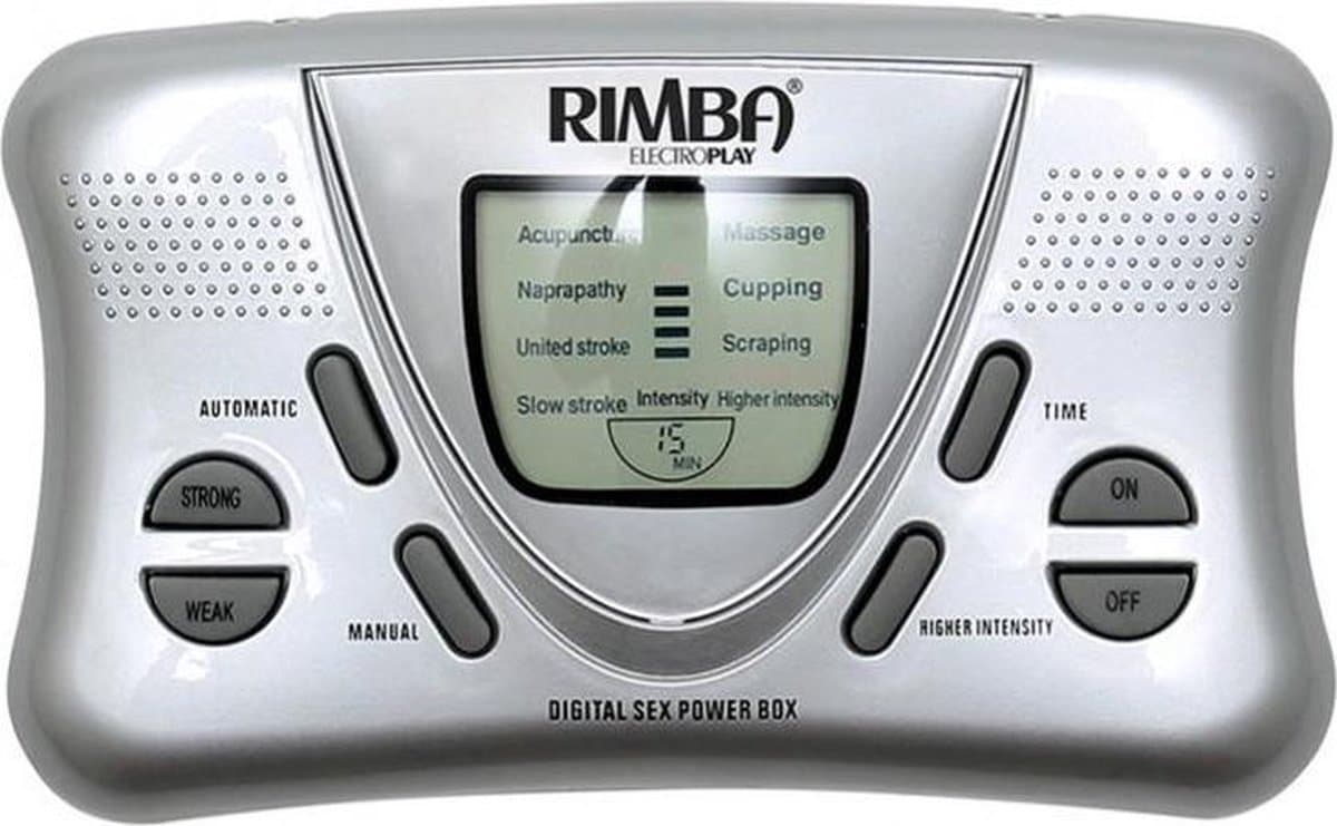 Rimba Electro Sex - Electronische Erotische Stimulatie - Powerbox Set Met LCD display — afbeelding 1