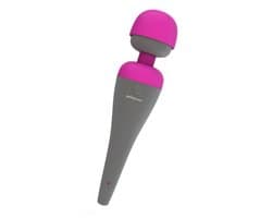 Palmpower Wand Vibrator - Massager - met verwisselbare kop - roze