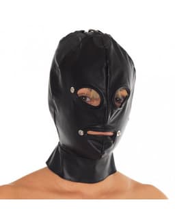 Rimba Bondage Play - Hood Met afneembare mond- En oogdelen — thumbnail 2