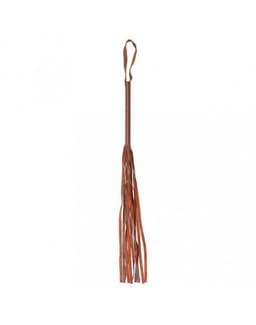 Rimba - Flogger Zweep 62 cm - Bruin — thumbnail 2