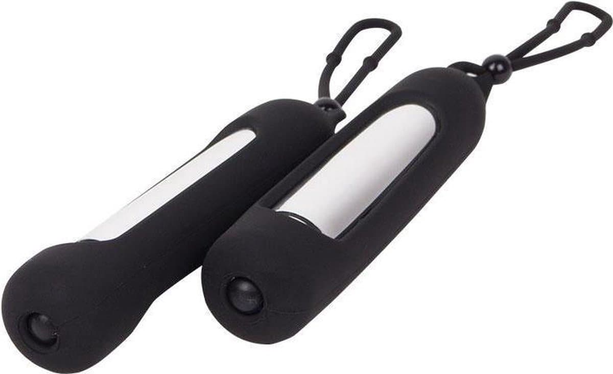 Kiotos - Bullet Shakers - Vibrerende Tepelgewichten - Zwart — afbeelding 1