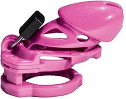 The Vice - Kuisheidskooi - Peniskooi - Chastity Cage - Roze - Verkrijgbaar in de Maten Mini Standaard en Plus Plus — thumbnail 1
