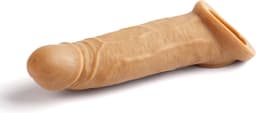 TRY. Penis Sleeve XL™ - Penis Sleeve - 19.5 cm - Penisverlenger - Penis Extender - Bruin — thumbnail 2