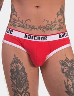 Barcode Berlin Maxime Backless Brief Red - MAAT XL - Erotisch Heren Ondergoed - Slip voor Man - Sexy mannen Slip — thumbnail 2