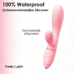 Tarzan Pro™ - Tarzan Vibrator - Vibrators Voor Vrouwen - Clitoris & G-spot stimulator - Inclusief spannend E-book - Inclusief Opbergzakje - Seksspeeltjes - Sex Toys - Roze - 1 maand Rouze — thumbnail 5