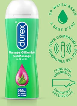 Durex - 20 stuks Condooms - Nude No Latex - 210ml Glijmiddel - Massage 2/1 Aloe 200ml - Intense Orgasm 10ml - Voordeelverpakking — thumbnail 2