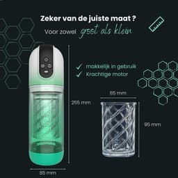 ME'ADAM - ManiPulse Automatische Masturbator met Roterende Functies en Zuig en Lik Modes - Fluisterstil - Oplaadbaar - Masturbator voor Man - Pocket Pussy - Blowjob - Sterke Motor - Waterproof - Groen - Sex toys Voor mannen — thumbnail 4