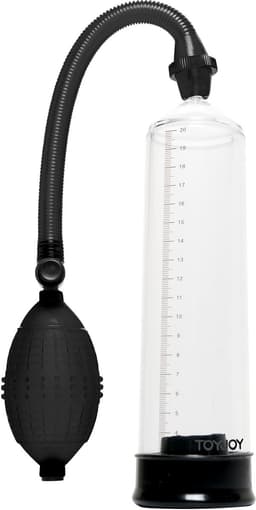 Toyjoy - Power Pump Black - Clear - Penispomp - Ø 55 mm — thumbnail 1